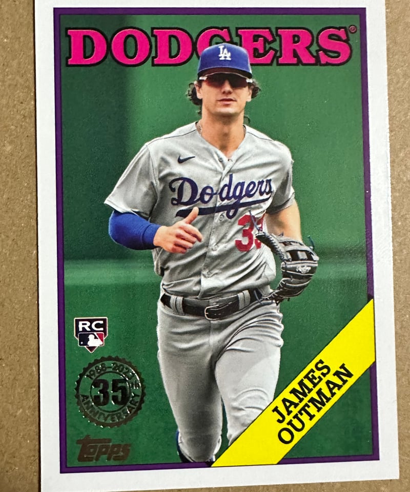 topps JAMES OUTMAN | sportscards jst