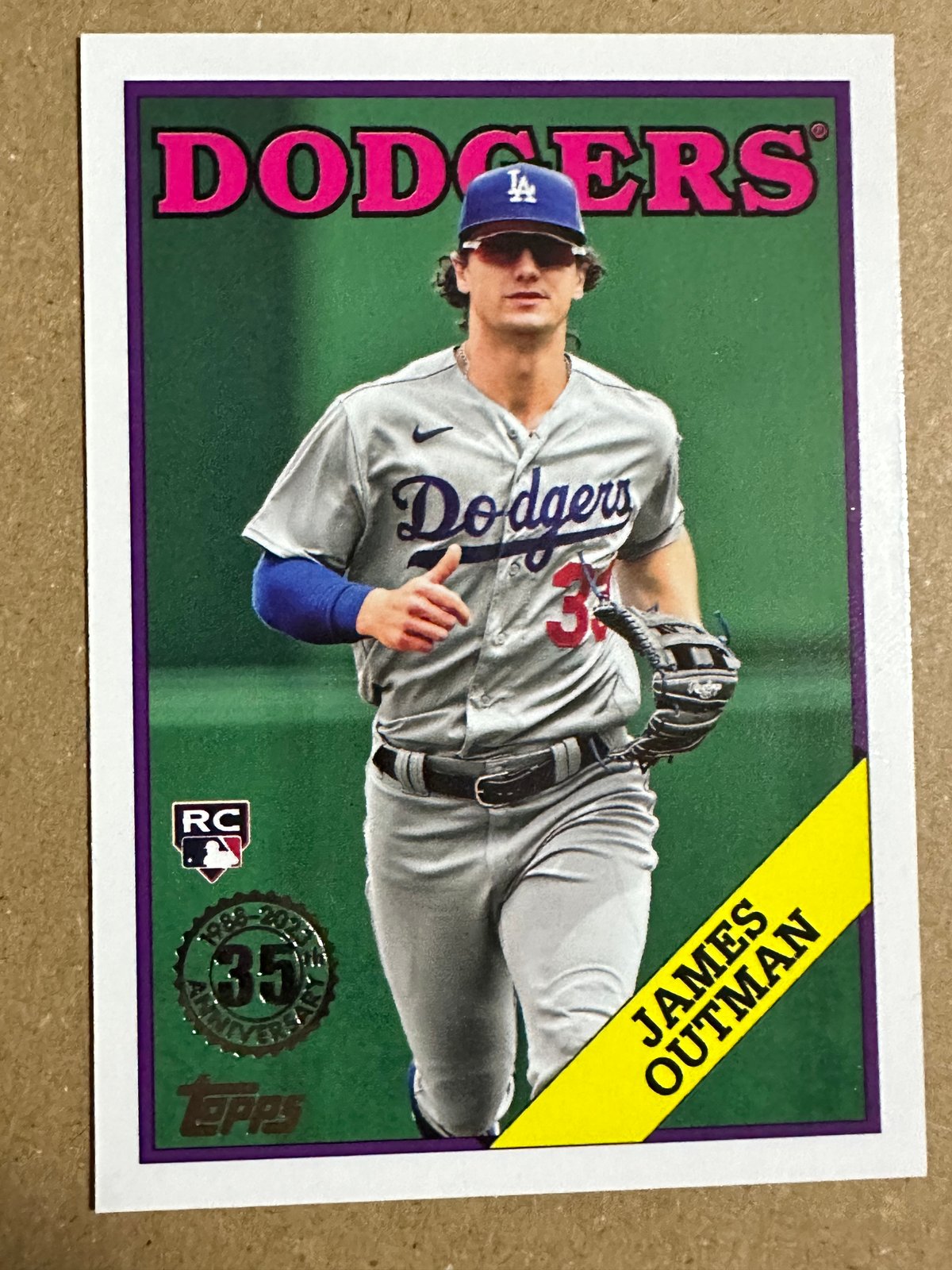 topps JAMES OUTMAN | sportscards jst