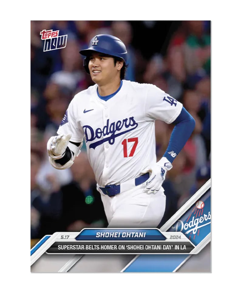 2024 topps now 大谷翔平 大谷翔平の日に13号ホームラン | sportsc