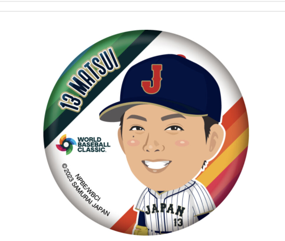 WBC 侍ジャパン 缶バッジ | sportscards jst
