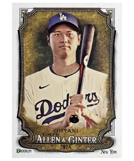 最新 大谷翔平 バット カード 実使用 topps 2024 ドジャース 【公式通販】