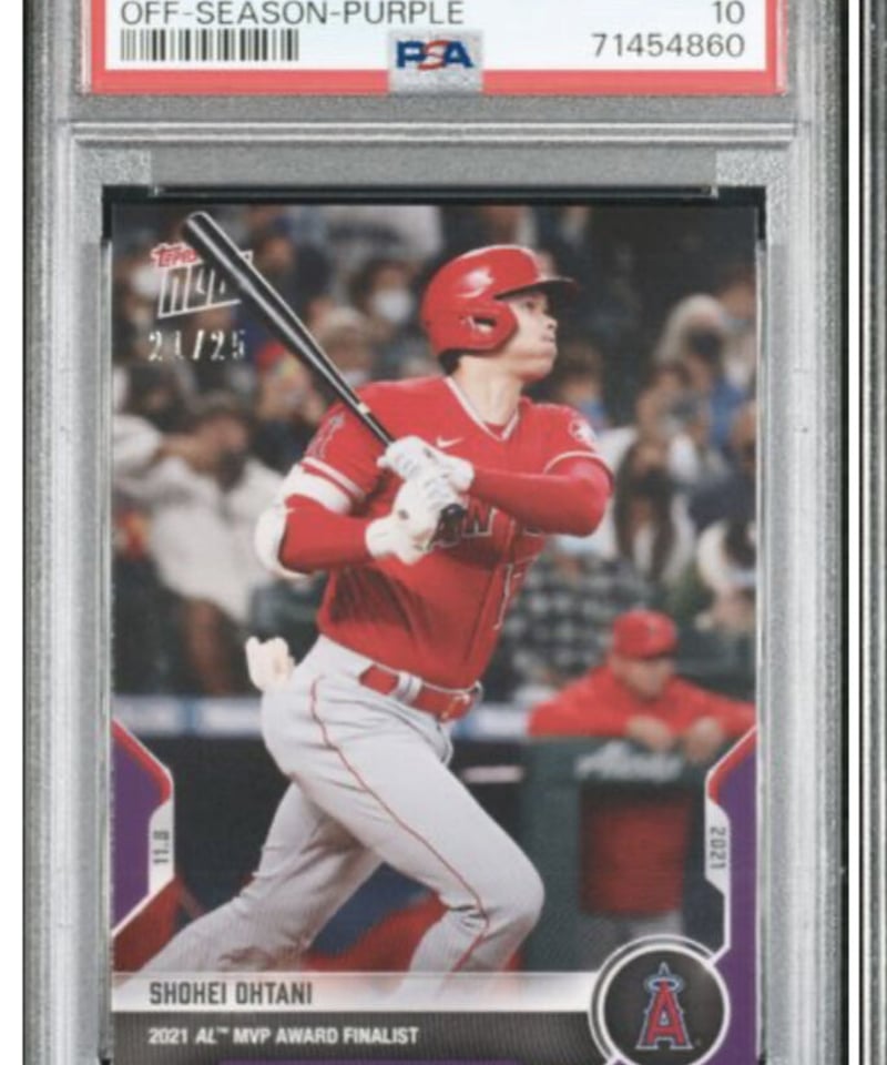 2021 topps now 大谷翔平 psa10エンタメ/ホビー - シングルカード