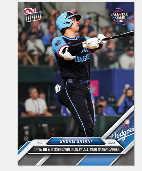 BGS10 ブラック 大谷翔平 Topps ドジャース ぽくっ 初ホームラン 36 黒