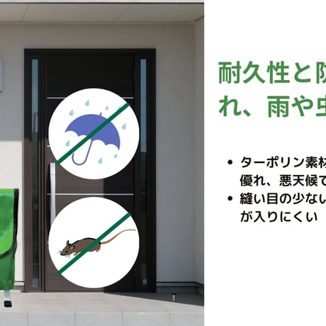 防災バッグにもなる宅配バッグ「ホームセグリー」