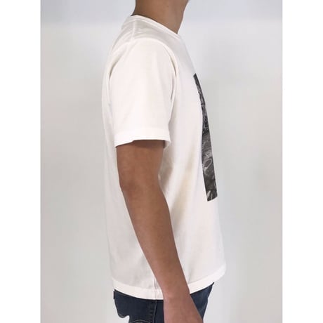 SatisfactionグラフィTシャツ ホワイト