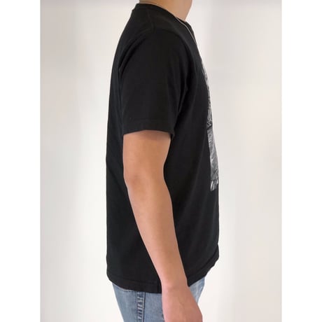 SatisfactionグラフィTシャツ ブラック