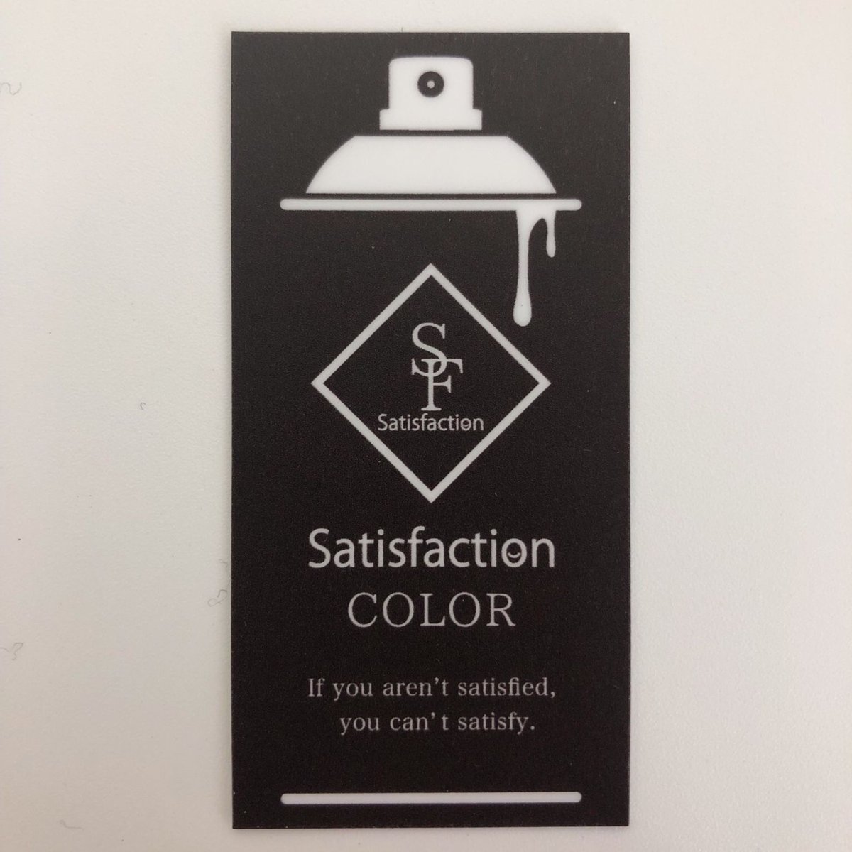 スプレーステッカー | Satisfaction Tシャツ＆ボクサーパンツ