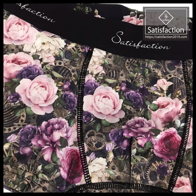 Fuckthisindustry ボクサーパンツ STEAMPUNK FLOWERS ボクサーパンツ | Satisfaction Tシャツ＆ボ