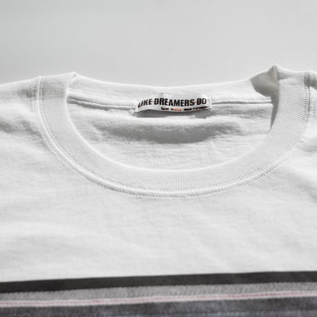 "Selvage" border T-shirts