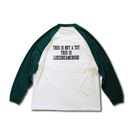 "NOT A TOY" RAGLAN