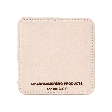 Leather coaster