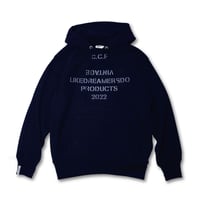 "O of V" Hoodie【NAVY】