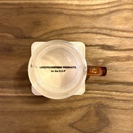 Leather coaster