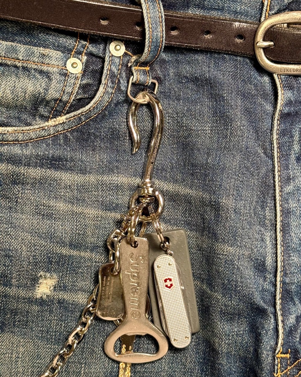 LIKEDREAMERSDO keychain＆Walletchain　セット EDC KEYCHAIN | LIKEDREAMERSDO PRODUCTS