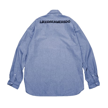 BACK LOGO B/D shirts