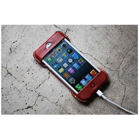 ROBERU Leather Case for iPhone 5 BLACK