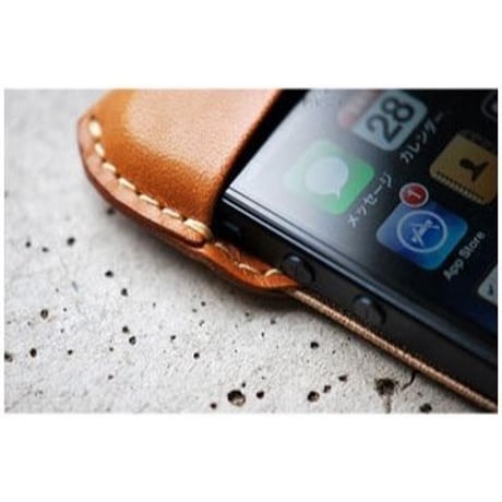 ROBERU Leather Case for iPhone 5 BLACK