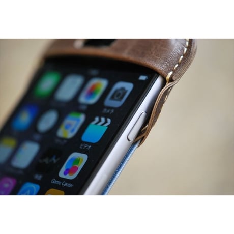 ROBERU Leather Case for iPhone 6 Plus  OLIVE