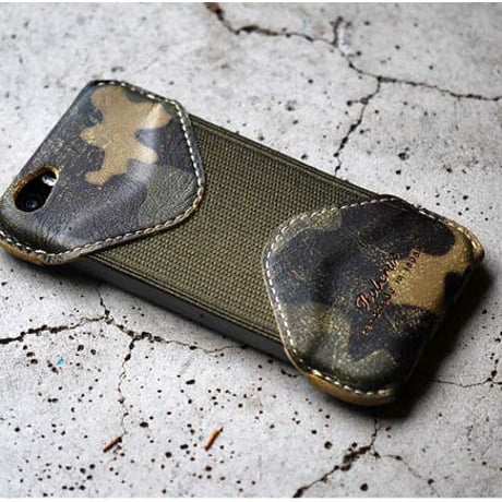 ROBERU Leather Case for iPhone 5s CAMOFLAGE