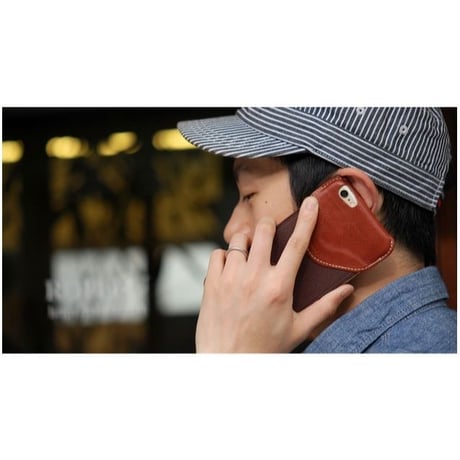 ROBERU Leather Case for iPhone 6 Plus  OLIVE