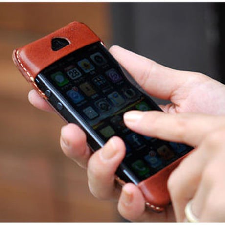 ROBERU Leather Case for iPhone 5 BLACK