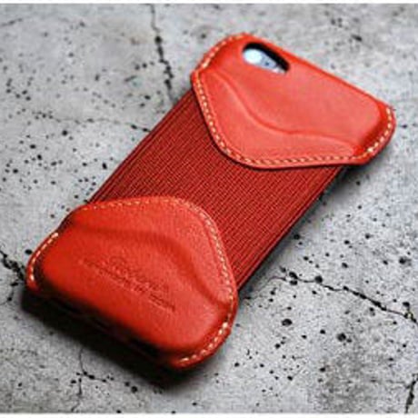ROBERU Leather Case for iPhone 5s ORANGE