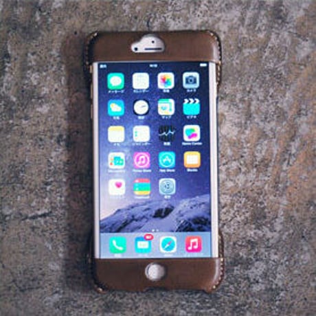 ROBERU Leather Case for iPhone 6 Plus OLIVE