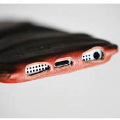 ROBERU Leather Case for iPhone 5s ORANGE