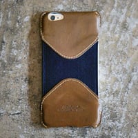 ROBERU Leather Case for iPhone 6 Plus OLIVE