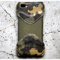ROBERU Leather Case for iPhone 5s CAMOFLAGE