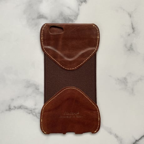 ROBERU Leather Case for iPhone 6 Plus BROWN