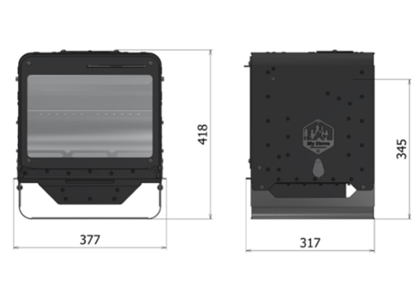 【Premium Ceramic】#MyStove Regular Plus WoodandBurn《送料着払》