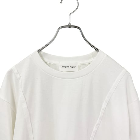 BROKEN PANEL T-SHIRT (BASIC / WHITE)