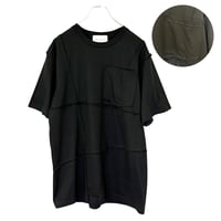 BROKEN PANEL POCKET T-SHIRT