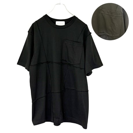 BROKEN PANEL POCKET T-SHIRT