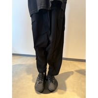 dg cotton twill sarouel pants (black)