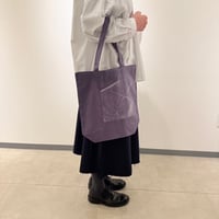 DG trompe-l’œil tote bag (stone purple)