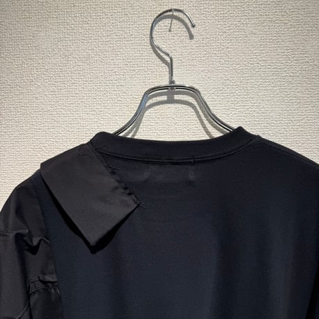 dress grunge docking shirt（black）