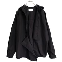"haori" hooded shirt parka