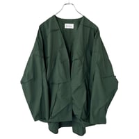 dress grunge cardigan（dark khaki）