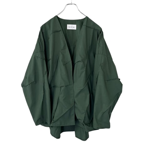 dress grunge cardigan（dark khaki）
