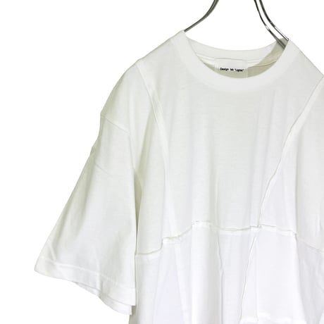 BROKEN PANEL T-SHIRT (BASIC / WHITE)