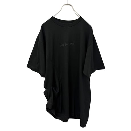 FOLDED ASYMMETRY LOGO T-SHIRT