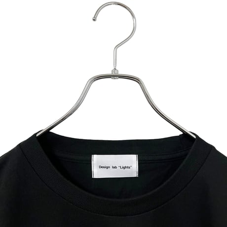 BROKEN PANEL L/S TEE（BLACK）