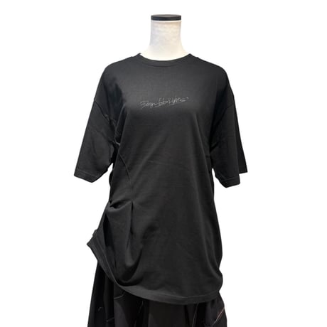FOLDED ASYMMETRY LOGO T-SHIRT