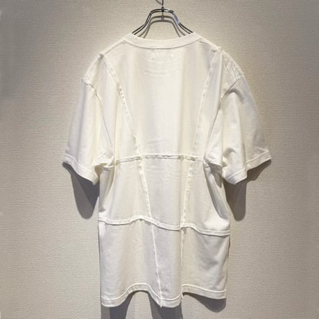 BROKEN PANEL T-SHIRT (BASIC / WHITE)