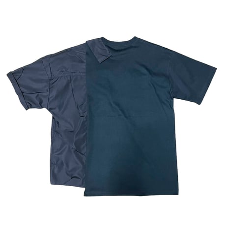 dress grunge docking shirt（black）
