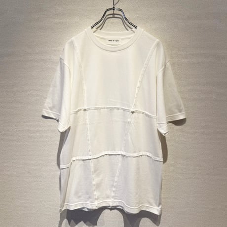 BROKEN PANEL T-SHIRT (BASIC / WHITE)