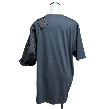 dress grunge docking shirt（black）
