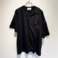 dress grunge docking shirt（black）